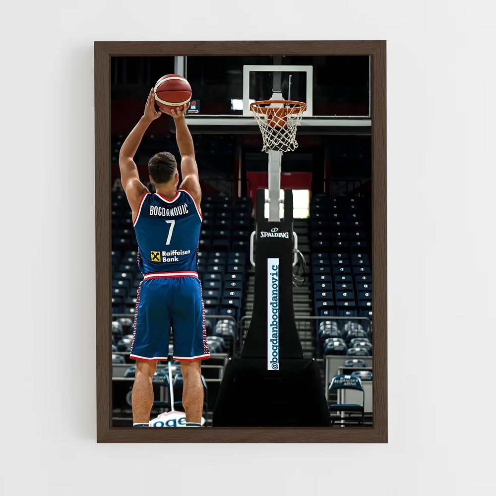 Poster Tir Parfait – affiche Basketball (vue 5)